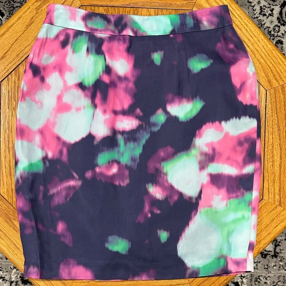 *KATE SPADE* Multicolor Barry Abstract Pencil Skirt Size 2